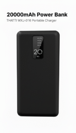 THATTI WXJ-016 20000mAh Power Bank Portable Charger with Built-in Cables,